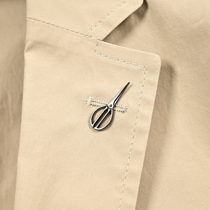 PAOLONI ストレッチコットン 段返り3Bシングルサファリジャケット｜418875｜GUARDAROBA MILANO OFFICIAL STORE
