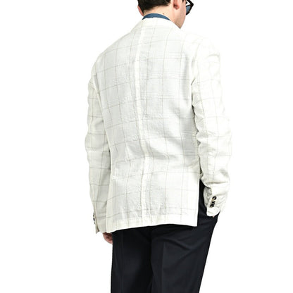 SALE｜PAOLONI コットンリネン 6Bダブルテーラードジャケット / MANIFATTURA｜418821｜GUARDAROBA MILANO OFFICIAL STORE