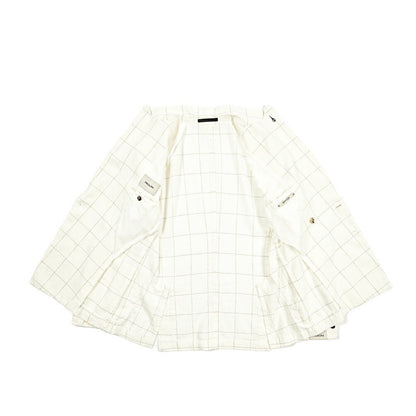 SALE｜PAOLONI コットンリネン 6Bダブルテーラードジャケット / MANIFATTURA｜418821｜GUARDAROBA MILANO OFFICIAL STORE
