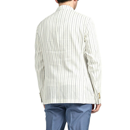 PAOLONI コットンリネン 6Bダブルテーラードジャケット / MANIFATTURA｜GUARDAROBA MILANO OFFICIAL STORE