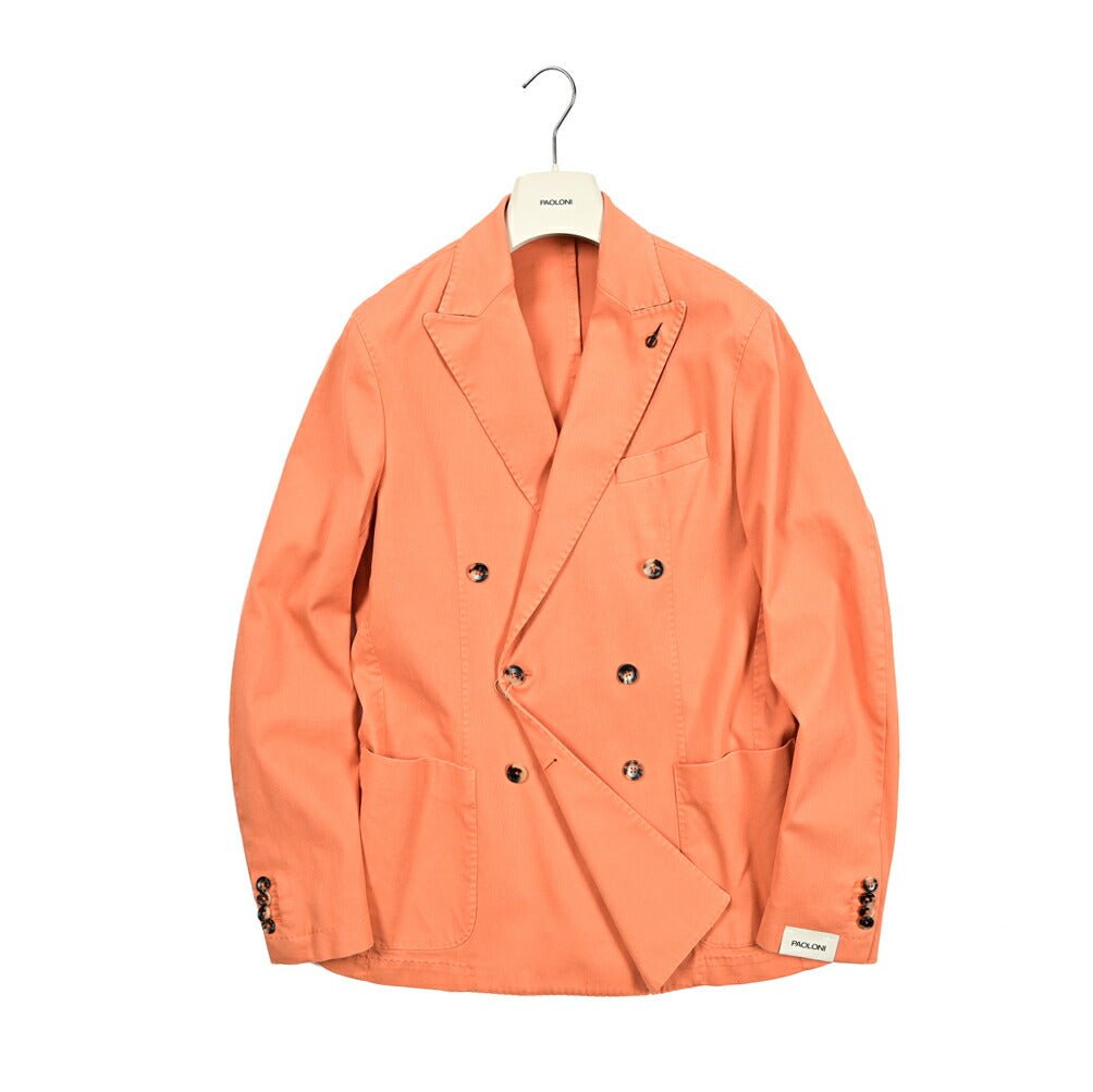 SALE｜PAOLONI ストレッチコットン 6Bダブルテーラードジャケット / MANIFATTURA｜418899｜GUARDAROBA MILANO OFFICIAL STORE