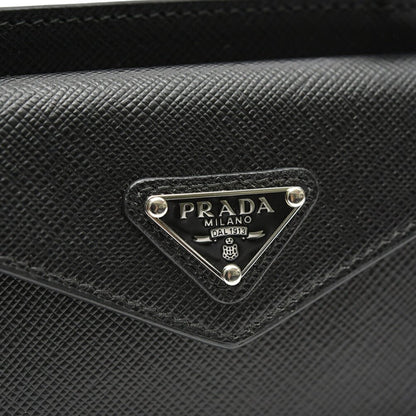 PRADA サフィアーノレザー ショルダーストラップ付きカードケース｜GUARDAROBA MILANO OFFICIAL STORE