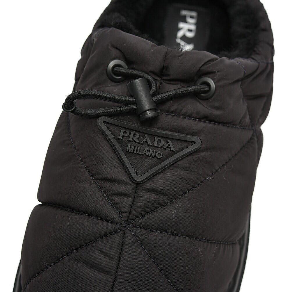 PRADA RE - NYLON エコニール100％ 裏ボアパデッドサボ(サンダル)｜GUARDAROBA MILANO OFFICIAL STORE