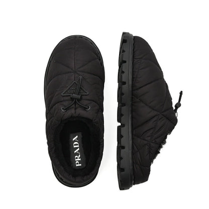 PRADA RE - NYLON エコニール100％ 裏ボアパデッドサボ(サンダル)｜GUARDAROBA MILANO OFFICIAL STORE