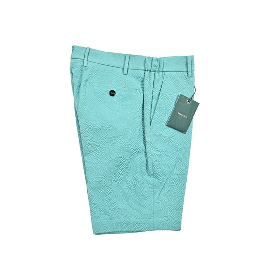 Pre SUMMER SALE｜BERWICH BER_MUDA ELAX ストレッチコットン シアサッカーショーツ(ハーフパンツ)｜422267 - 46｜GUARDAROBA MILANO OFFICIAL STORE