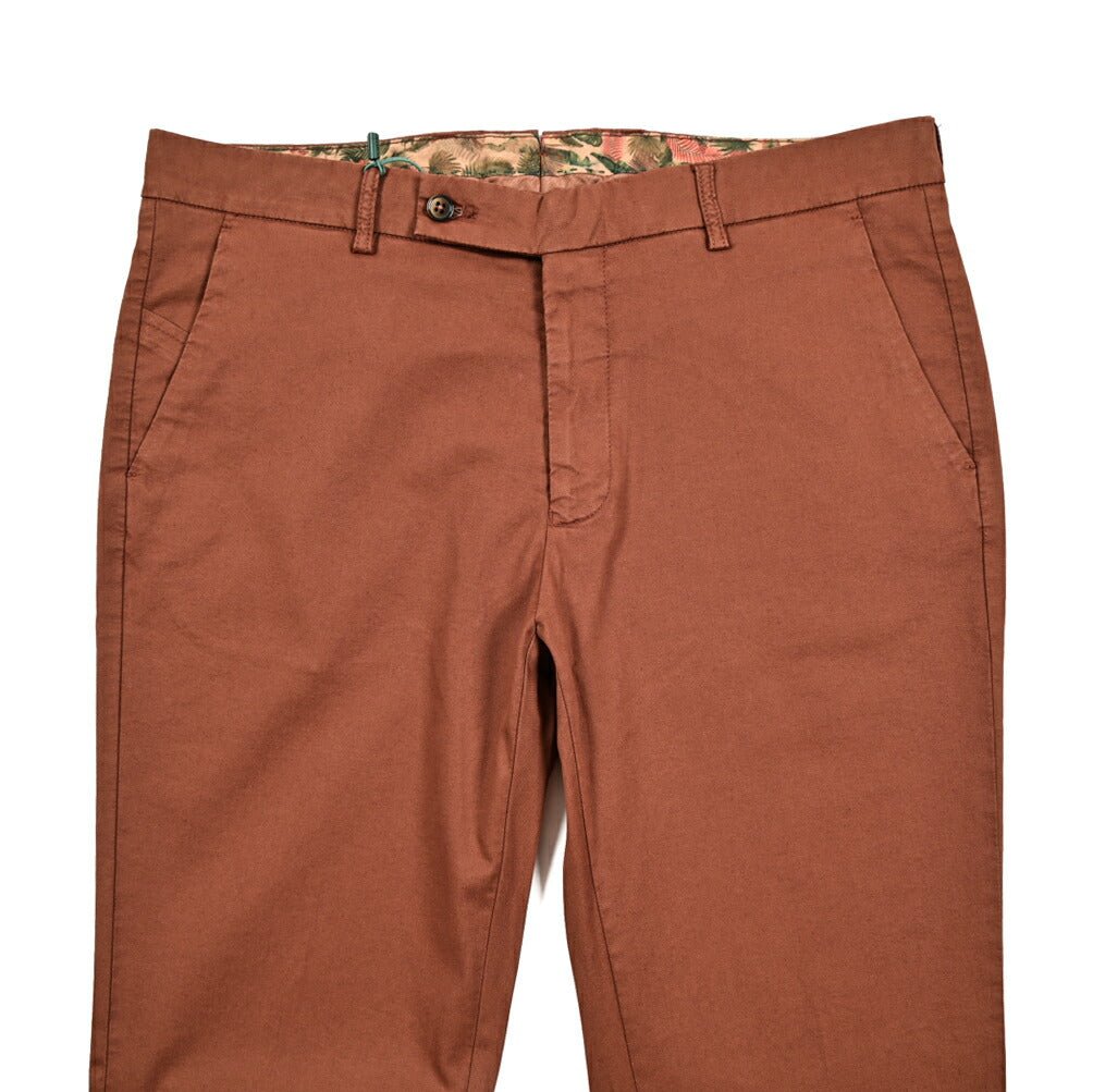 Pre SUMMER SALE｜BERWICH MORELLO - GD ストレッチコットン ノータックスラックス｜422123 - 52｜GUARDAROBA MILANO OFFICIAL STORE