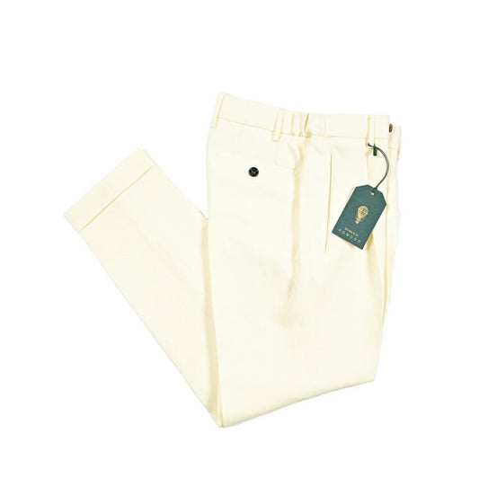 Pre SUMMER SALE｜BERWICH RETRO ELAX リネン100% ワンタックイージースラックス｜422258 - 48｜GUARDAROBA MILANO OFFICIAL STORE
