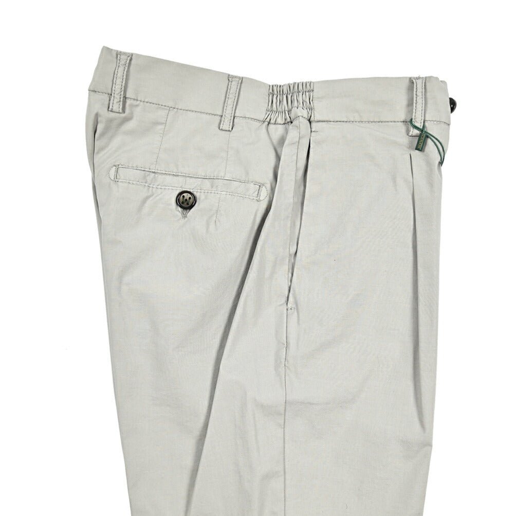 Pre SUMMER SALE｜BERWICH XRETRO - GD スーピマコットン ワンタックイージースラックス｜422199 - 48｜GUARDAROBA MILANO OFFICIAL STORE