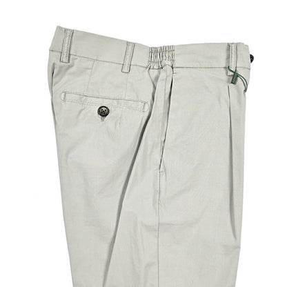Pre SUMMER SALE｜BERWICH XRETRO - GD スーピマコットン ワンタックイージースラックス｜422199 - 48｜GUARDAROBA MILANO OFFICIAL STORE