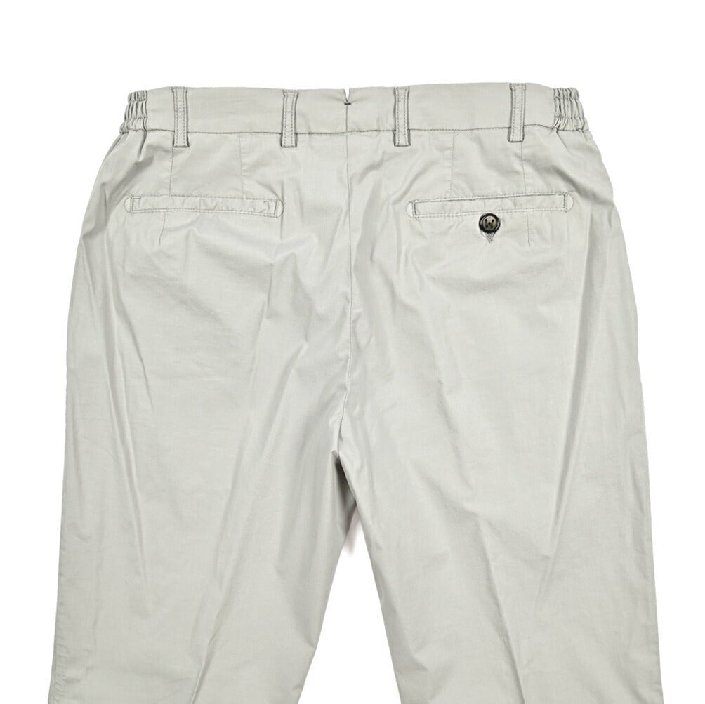 Pre SUMMER SALE｜BERWICH XRETRO - GD スーピマコットン ワンタックイージースラックス｜422199 - 48｜GUARDAROBA MILANO OFFICIAL STORE