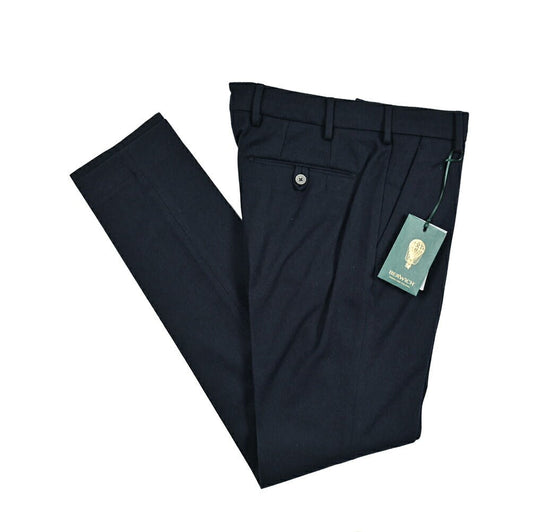 SALE｜BERWICH MORELLO ウールフランネル ノータックスラックス｜413325｜GUARDAROBA MILANO OFFICIAL STORE