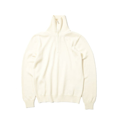 Pre WINTER SALE｜GRAN SASSO ヴァージンウール100% ハーフジップハイゲージニットセーター｜399735-A-52｜GUARDAROBA MILANO OFFICIAL STORE