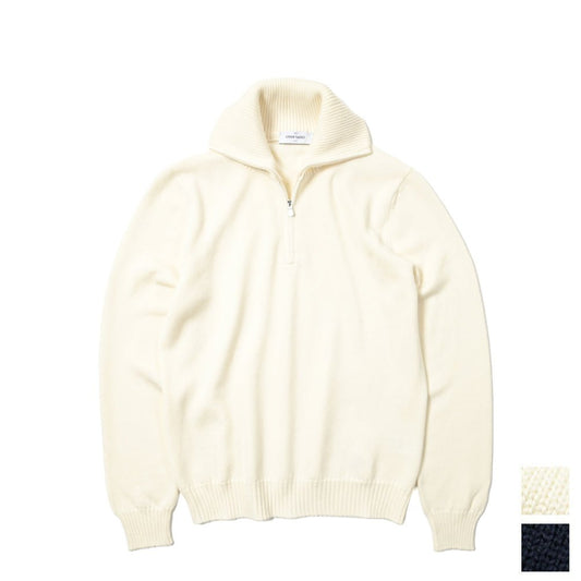 Pre WINTER SALE｜GRAN SASSO ヴァージンウール100% ハーフジップハイゲージニットセーター｜399735-A-52｜GUARDAROBA MILANO OFFICIAL STORE
