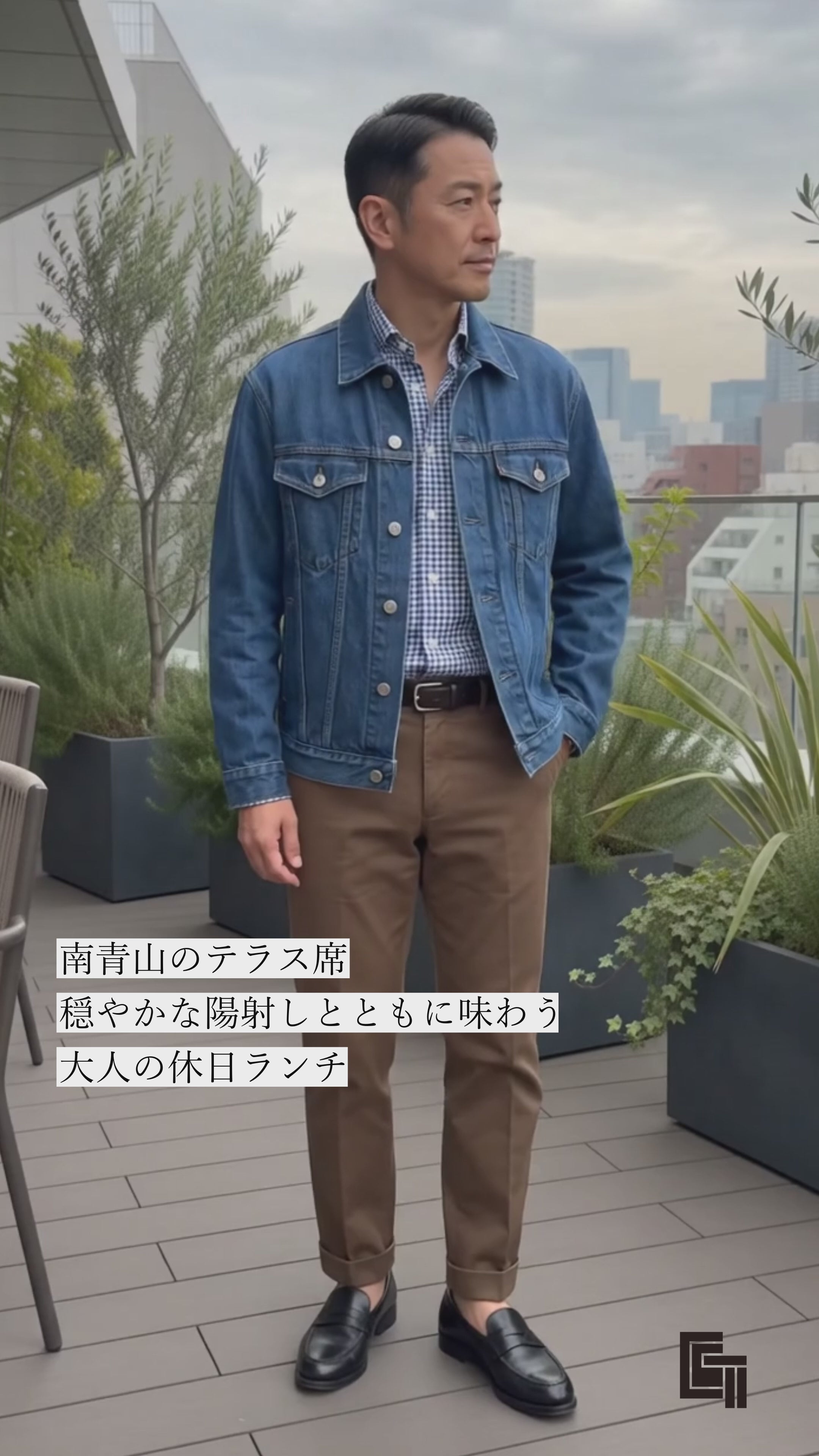 MAISON KITSUNE メゾンキツネ / コットン100% デニムジャケット / G