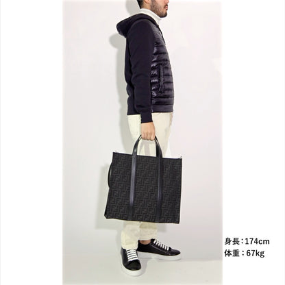 24-25AW FENDI FFモチーフ ジャガードファブリック 2wayトートバッグ