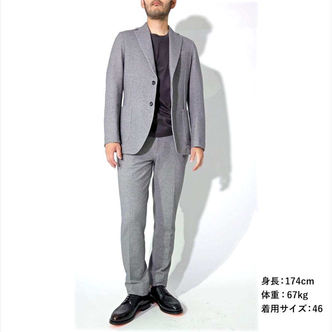 24-25AW CIRCOLO 1901 コットンフリース 2Bシングルテーラードジャケット(セットアップ対応) / メンズ – GUARDAROBA  MILANO OFFICIAL STORE