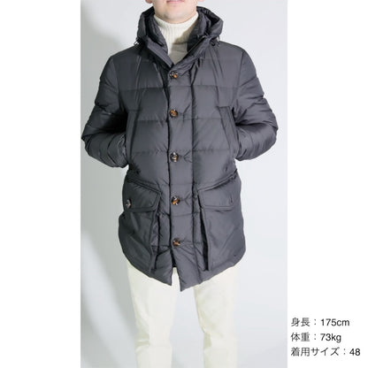 25-26AW MOORER "FAGIO-KM" ポリエステル100% ダウンジャケット
