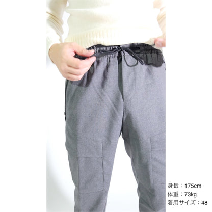 25-26AW PT TORINO Active "THETA" 高機能ストレッチウール ドローコード付きテックカーゴパンツ (TECHNO WASHABLE WOOL)