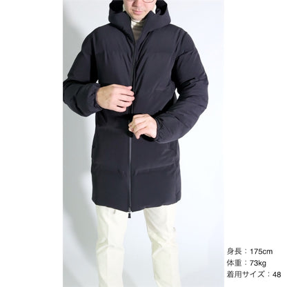 25-26AW HERNO "FUNCTIONAL WARDROBE" 高機能撥水ナイロン ダウンジャケットフーディー