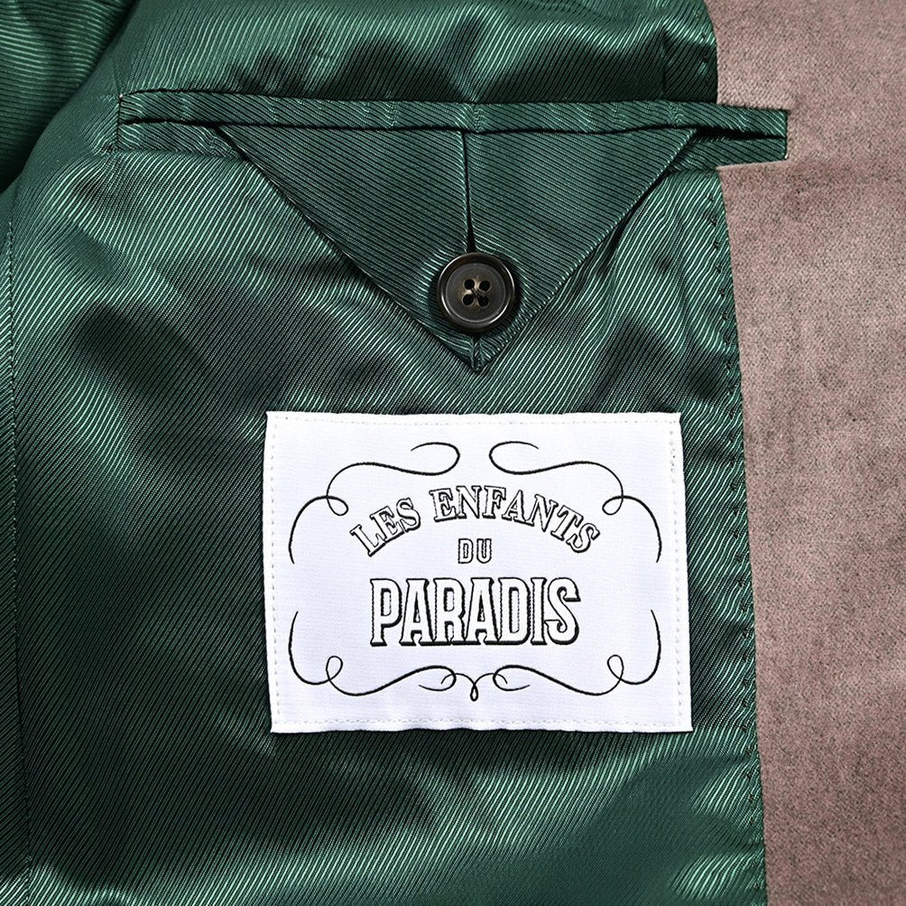 PT TORINO コットン100%ベロア 2Bシングルテーラードジャケット｜430395-46｜GUARDAROBA MILANO OFFICIAL STORE