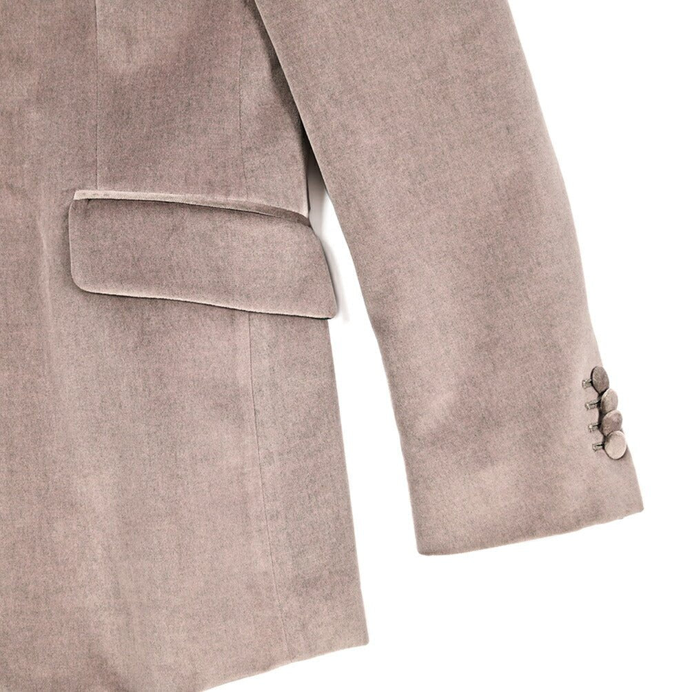 PT TORINO コットン100%ベロア 2Bシングルテーラードジャケット｜430395-46｜GUARDAROBA MILANO OFFICIAL STORE