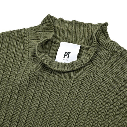 PT TORINO コットン100% モックネックニットセーター｜426167 - 48｜GUARDAROBA MILANO OFFICIAL STORE