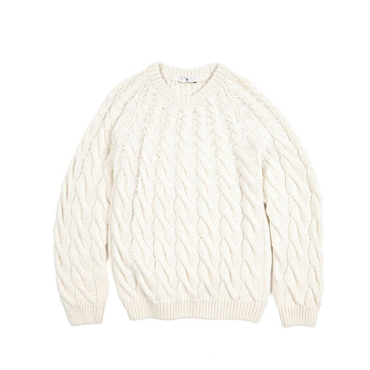 PT TORINO カシミヤ100% ケーブル編みクルーネックニットセーター｜426190｜GUARDAROBA MILANO OFFICIAL STORE