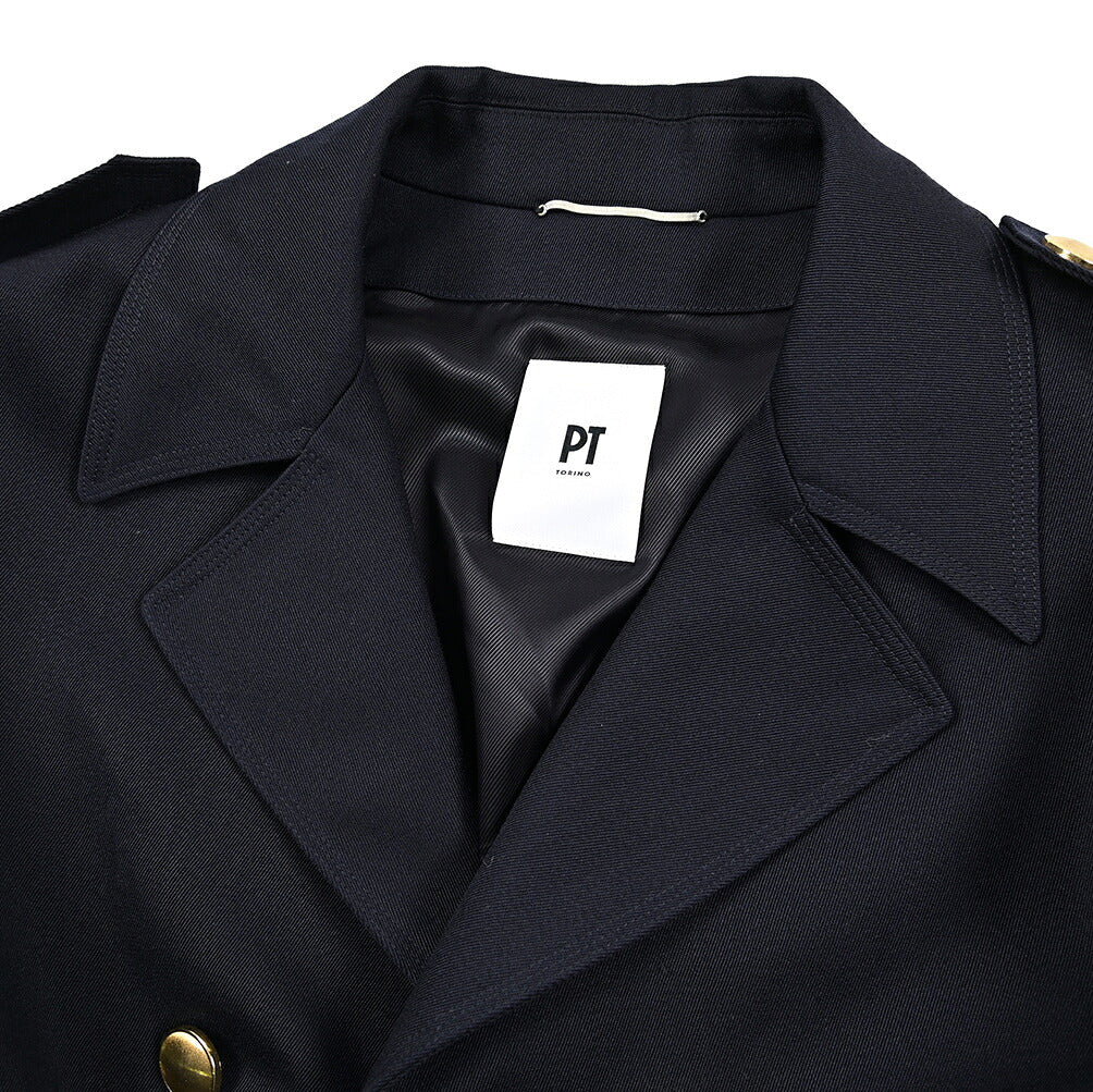 PT TORINO ヴァージンウール100% ダブルブレストショートブルゾン｜430420-50｜GUARDAROBA MILANO OFFICIAL STORE