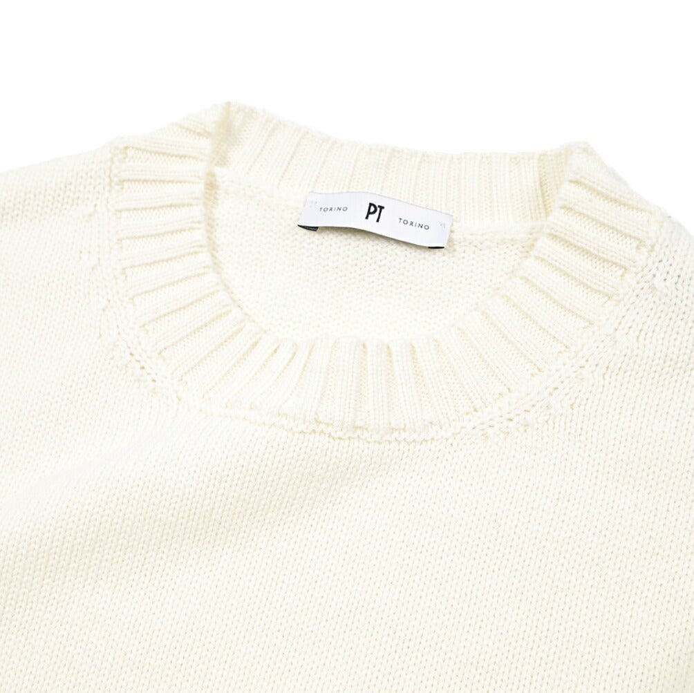 PT TORINO ウール100% クルーネックニットセーター｜430476｜GUARDAROBA MILANO OFFICIAL STORE