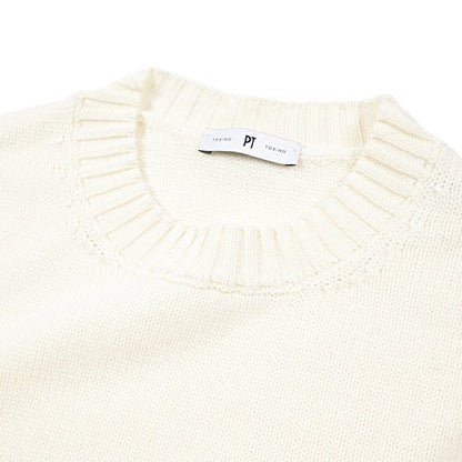 PT TORINO ウール100% クルーネックニットセーター｜430476｜GUARDAROBA MILANO OFFICIAL STORE