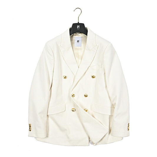 PT TORINO コットン100% 6Bダブルコーデュロイジャケット｜430385-46｜GUARDAROBA MILANO OFFICIAL STORE