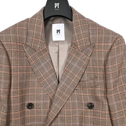 PT TORINO ヴァージンウール100% 6Bダブルテーラードジャケット｜430387｜GUARDAROBA MILANO OFFICIAL STORE