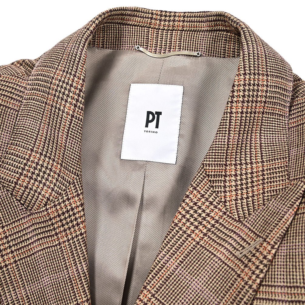 PT TORINO ヴァージンウール100% 6Bダブルテーラードジャケット｜430387｜GUARDAROBA MILANO OFFICIAL STORE