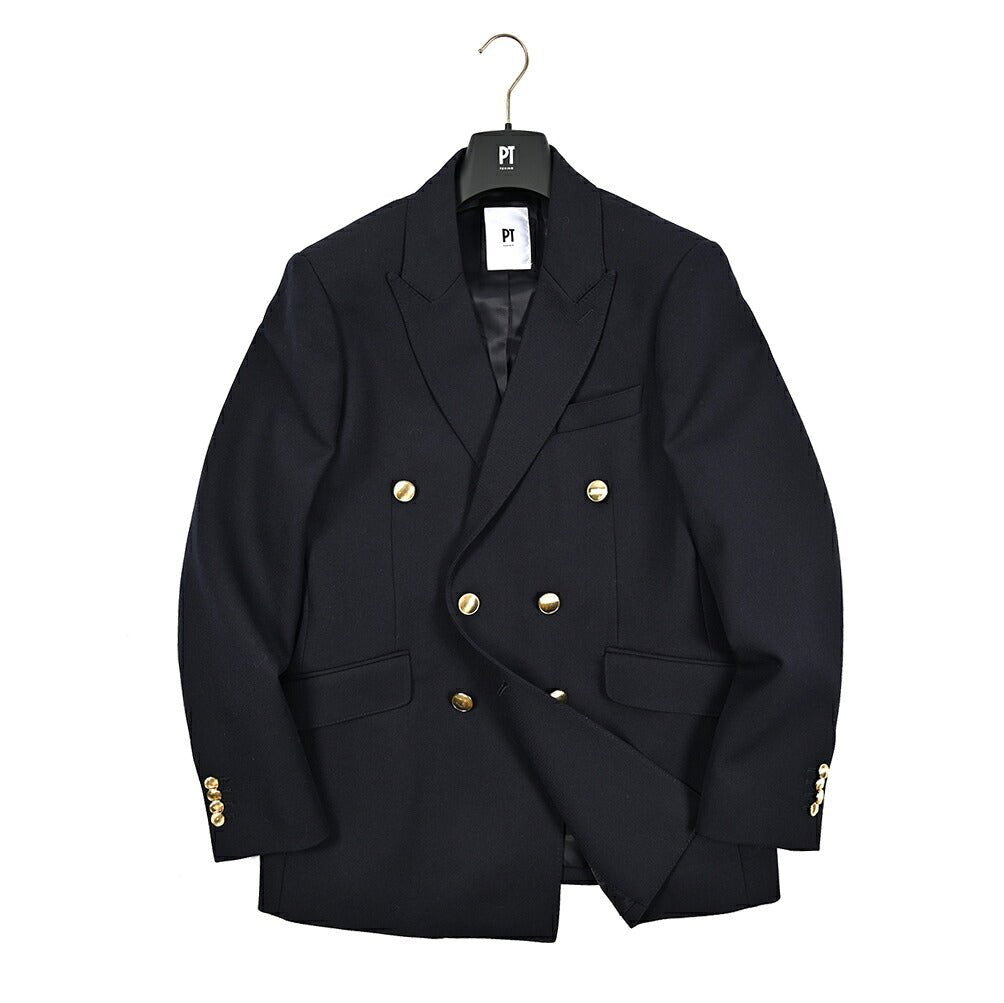 PT TORINO ヴァージンウール100% 6Bダブルテーラードジャケット｜430390-46｜GUARDAROBA MILANO OFFICIAL STORE