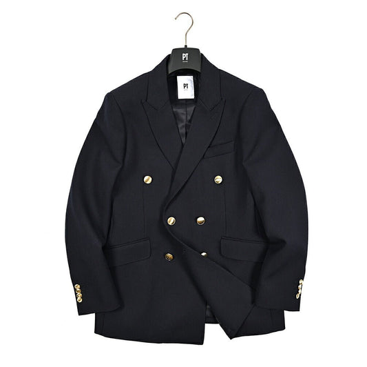 PT TORINO ヴァージンウール100% 6Bダブルテーラードジャケット｜430390-46｜GUARDAROBA MILANO OFFICIAL STORE
