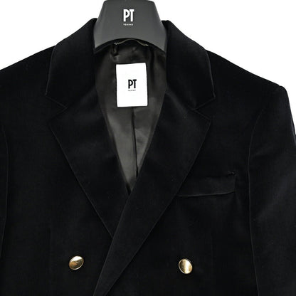 PT TORINO コットン100%ベロア 8Bダブルテーラードジャケット｜430371-48｜GUARDAROBA MILANO OFFICIAL STORE