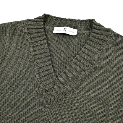 PT TORINO ウール100% Vネックニットセーター｜430493-50｜GUARDAROBA MILANO OFFICIAL STORE