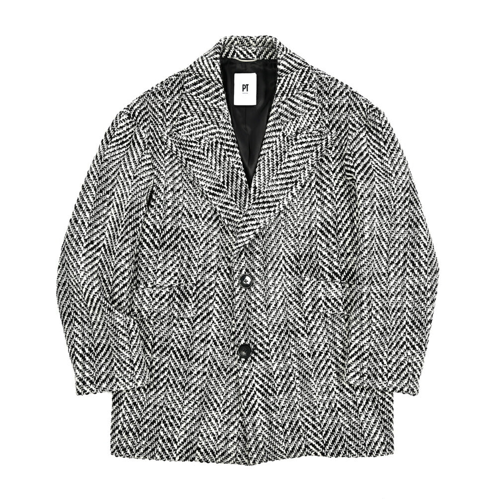PT TORINO ウール 2Bシングルオーバージャケット｜426049 - 46｜GUARDAROBA MILANO OFFICIAL STORE