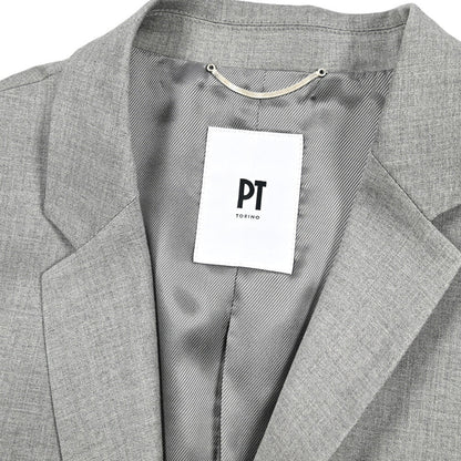 PT TORINO ビスコース混ウール 2Bシングルテーラードジャケット｜430369｜GUARDAROBA MILANO OFFICIAL STORE