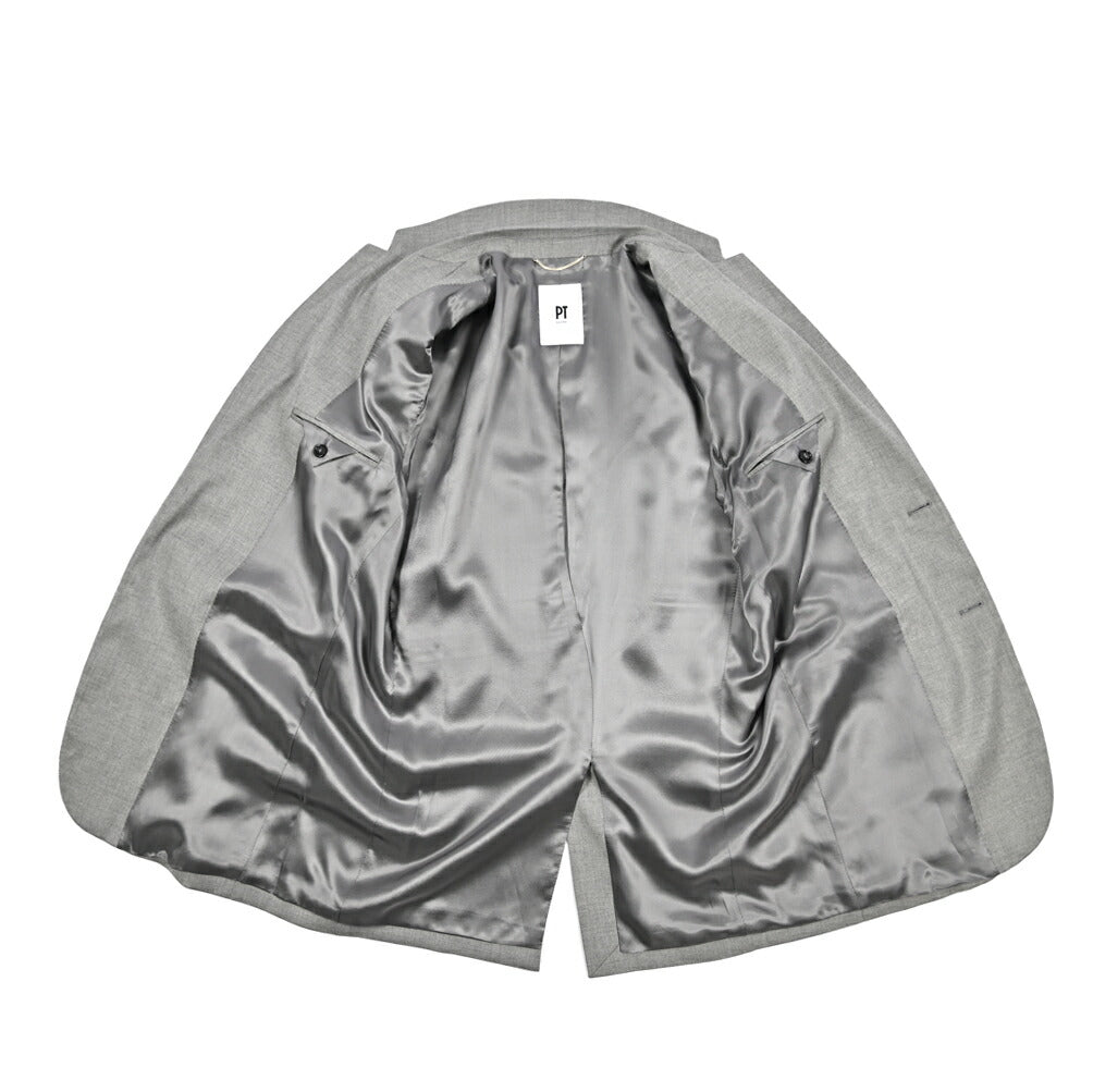 PT TORINO ビスコース混ウール 2Bシングルテーラードジャケット｜430369｜GUARDAROBA MILANO OFFICIAL STORE