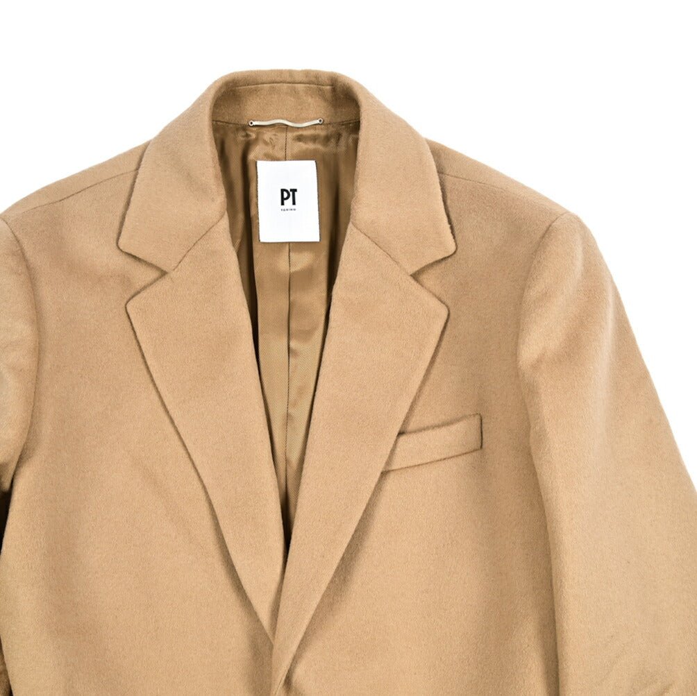 PT TORINO ウールカシミヤ 3Bシングルチェスターコート｜426084｜GUARDAROBA MILANO OFFICIAL STORE