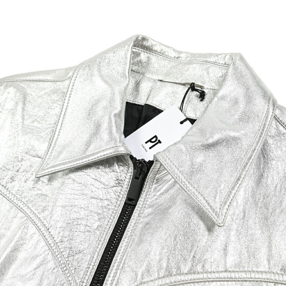秋冬先行セール｜PT TORINO ピュアレザー ショートブルゾン｜411383｜GUARDAROBA MILANO OFFICIAL STORE
