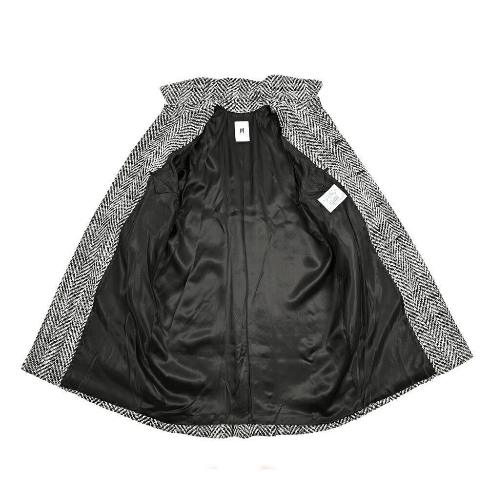 PT TORINO ウール ステンカラーコート(バルマカーンコート)｜426044 - 46｜GUARDAROBA MILANO OFFICIAL STORE