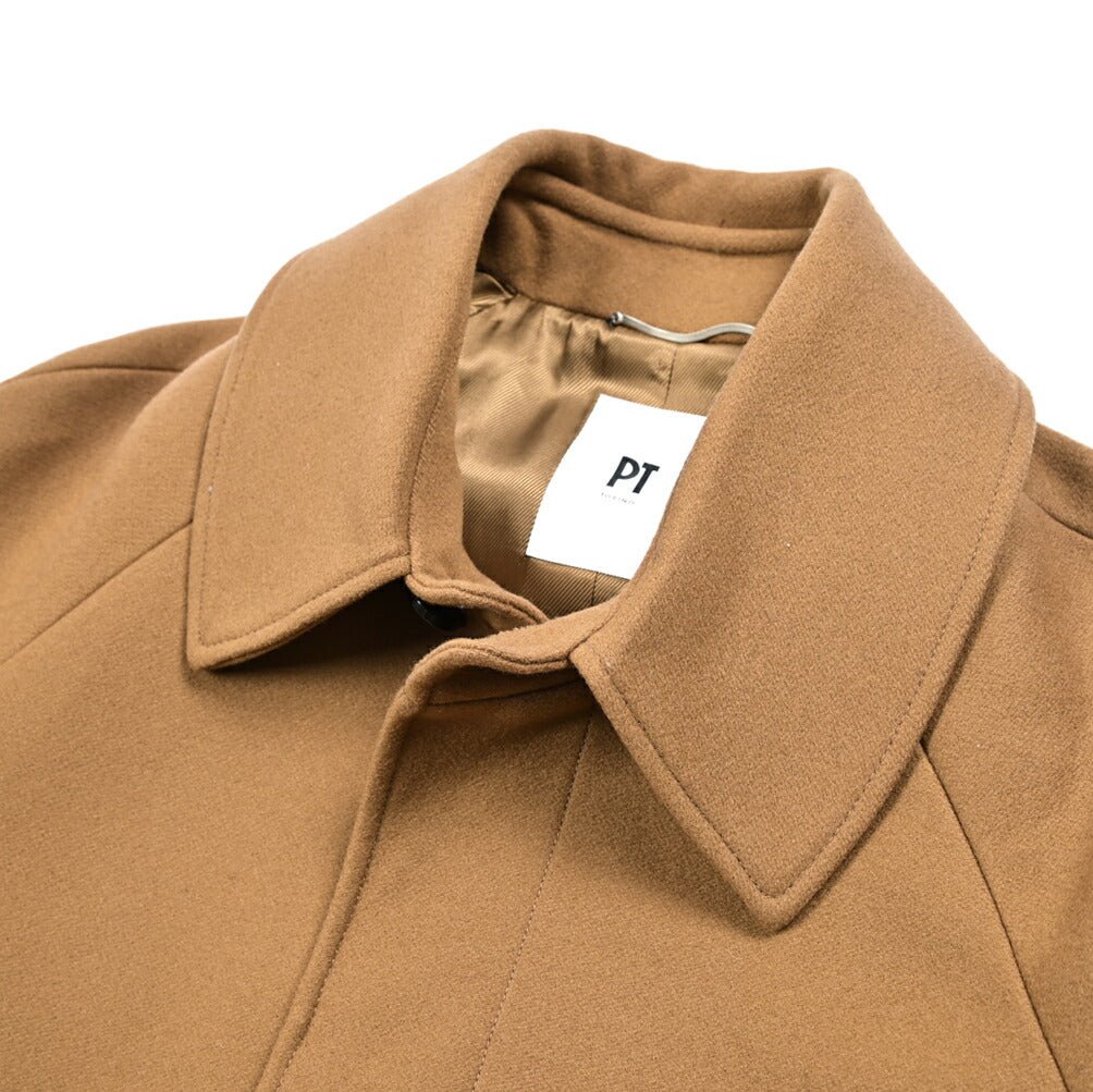 PT TORINO ウール ステンカラーコート(バルマカーンコート)｜426055 - 50｜GUARDAROBA MILANO OFFICIAL STORE