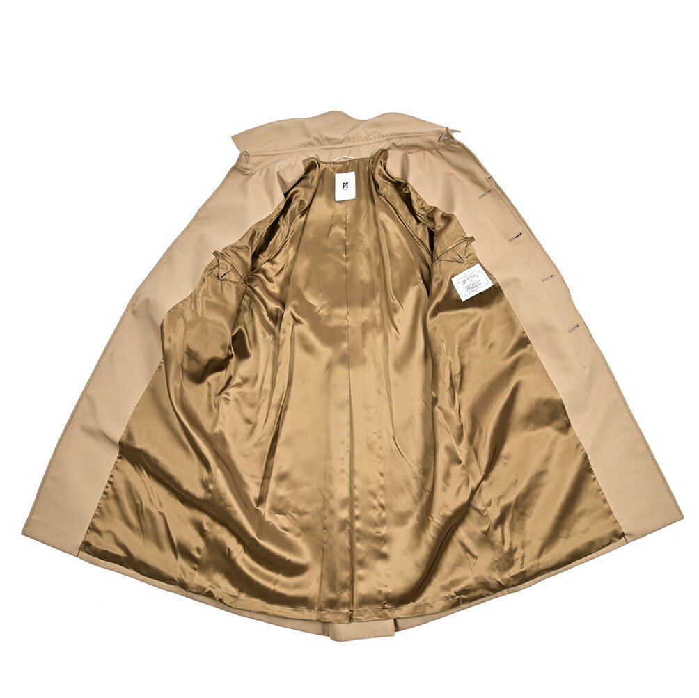PT TORINO コットン ステンカラーコート(バルマカーンコート)｜426057 - 46｜GUARDAROBA MILANO OFFICIAL STORE