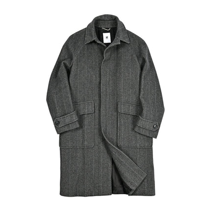 PT TORINO ウールカシミヤ ステンカラーコート(バルマカーンコート)｜426077｜GUARDAROBA MILANO OFFICIAL STORE