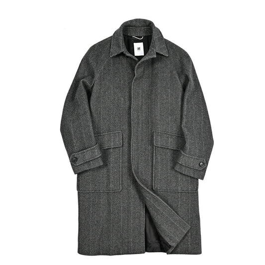 PT TORINO ウールカシミヤ ステンカラーコート(バルマカーンコート)｜426077｜GUARDAROBA MILANO OFFICIAL STORE