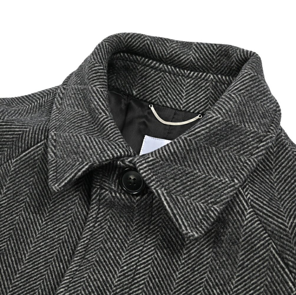 PT TORINO ウールカシミヤ ステンカラーコート(バルマカーンコート)｜426077｜GUARDAROBA MILANO OFFICIAL STORE