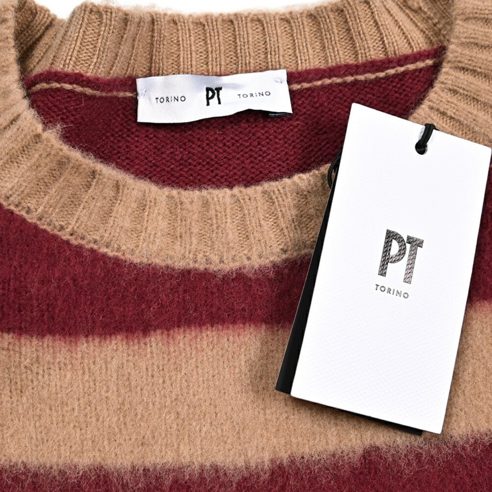 PT TORINO ウールカシミヤ ミドルゲージニットセーター｜426160｜GUARDAROBA MILANO OFFICIAL STORE