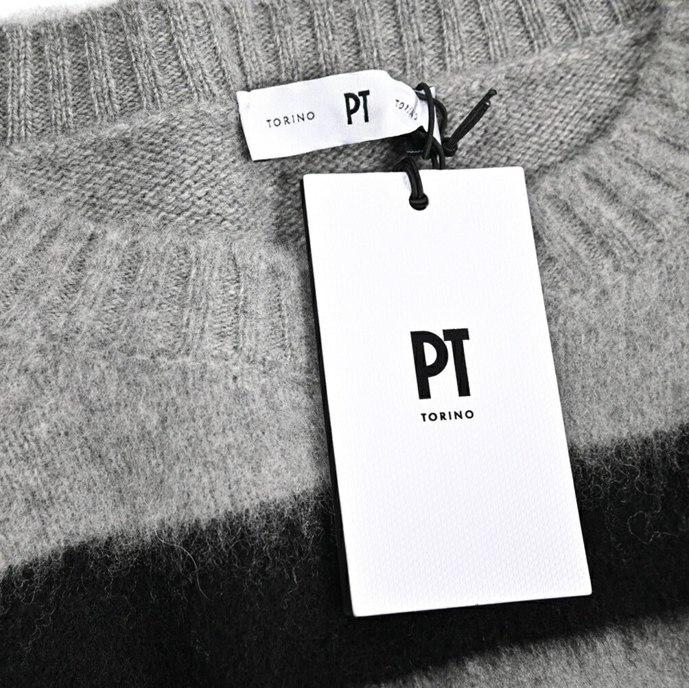 PT TORINO ウールカシミヤ ミドルゲージニットセーター｜426164｜GUARDAROBA MILANO OFFICIAL STORE